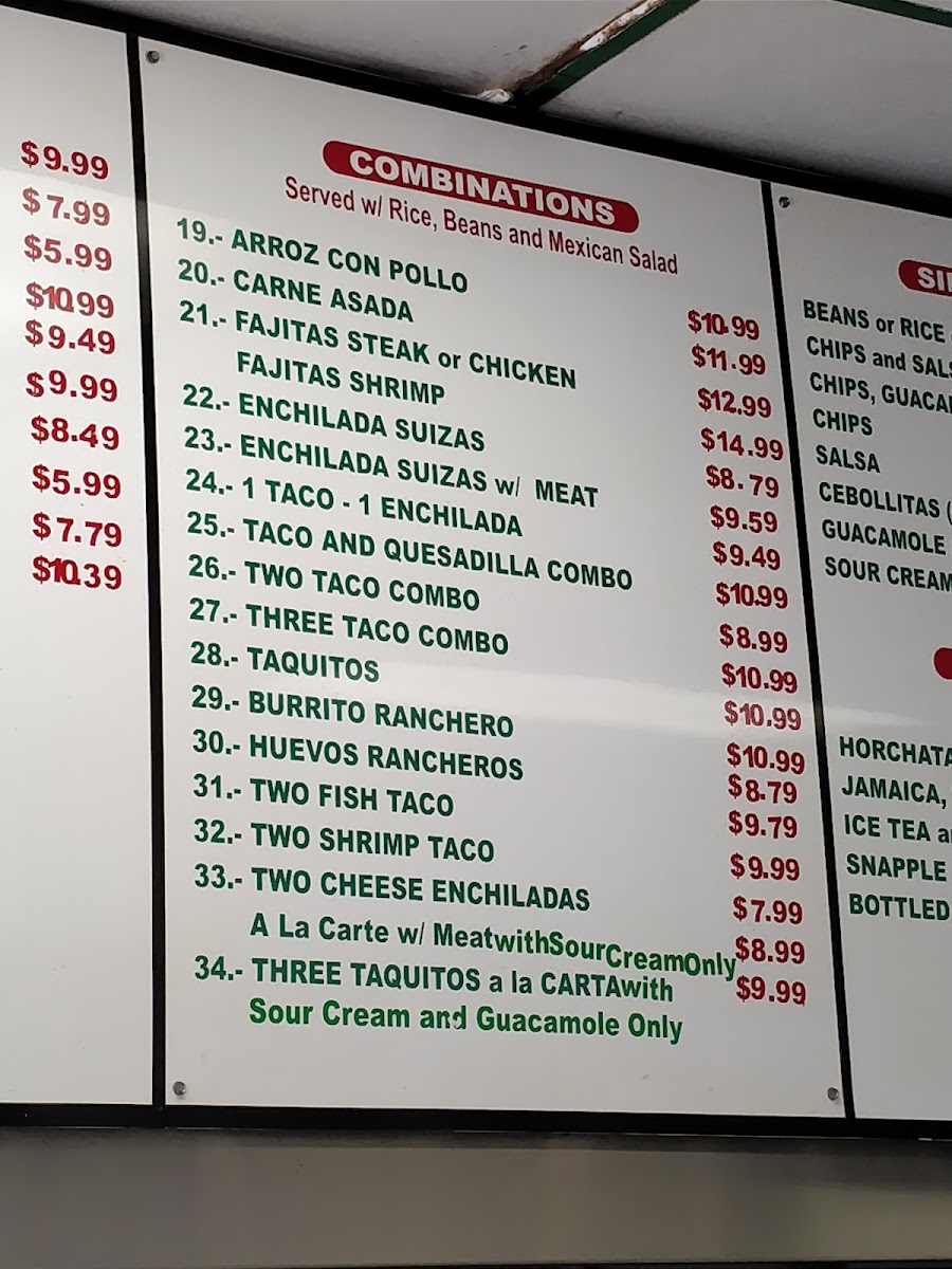 Casitas Taco Al Carbon Menu - Image 4